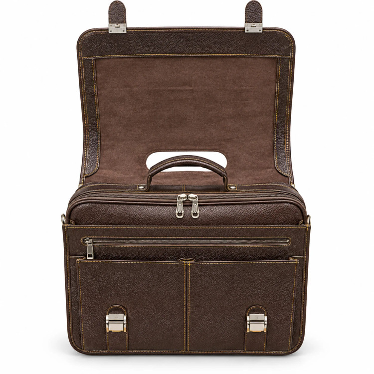 کیف اداری دستی و دوشی مدیران سایز بزرگ 3 تبله